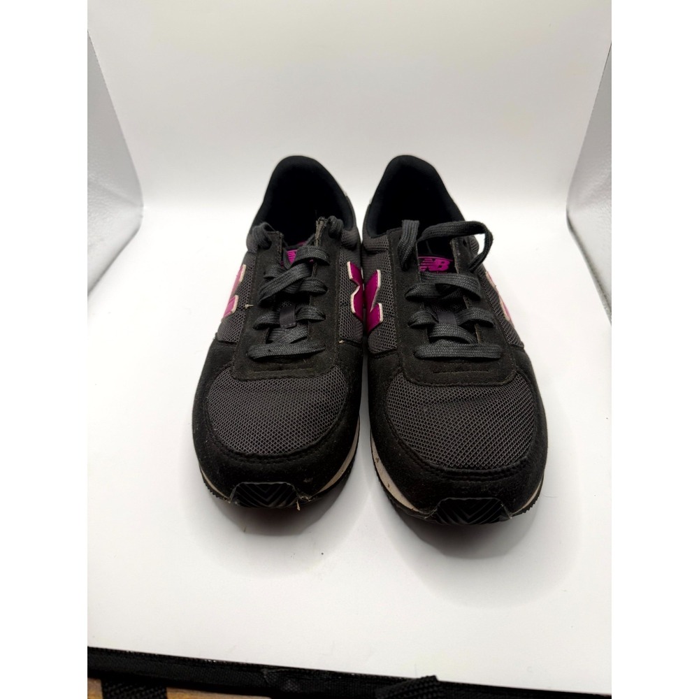 New Balance 220 KL220BPY Unisex Kids 6 M Sneaker Black Pink Low Top Tennis Shoes - Picture 5 of 9